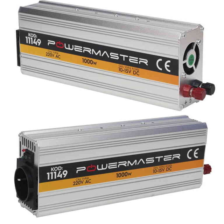 Powermaster Modified Sinus İnvertör 12V-1000W