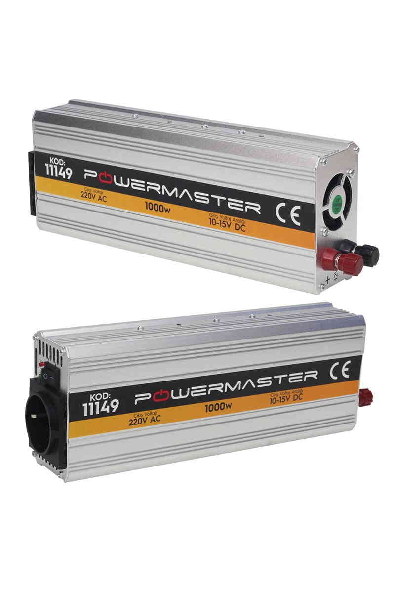 Powermaster Modified Sinus İnvertör 12V-1000W - Görsel 1
