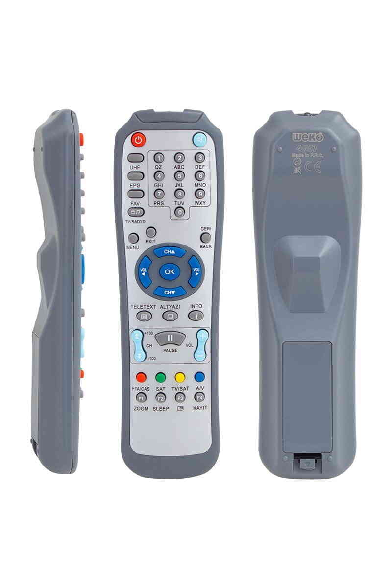 Korax 45000-56000-56600-57000- 57700-59000-59900 Uydu Kumandası - Görsel 1