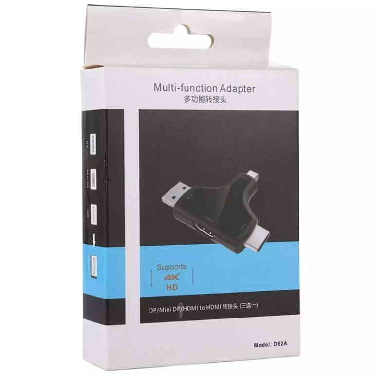 Powermaster Mini DP+DP+HDMI To HDMI 4K Çevirici - Görsel 3