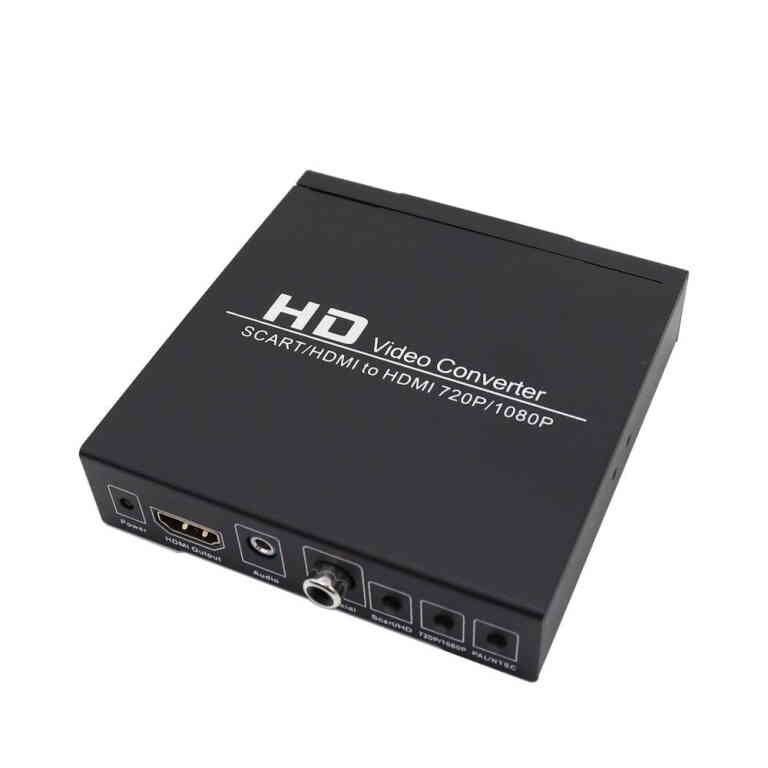 Powermaster PM-14366 Adaptörlü Scart-HDMI to HDMI Çevirici - Görsel 2