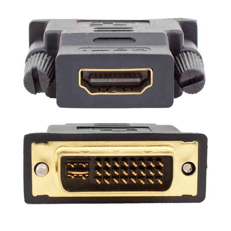 Powermaster HDMI Dişi - DVI Erkek 24+5 Çevirici - Görsel 2