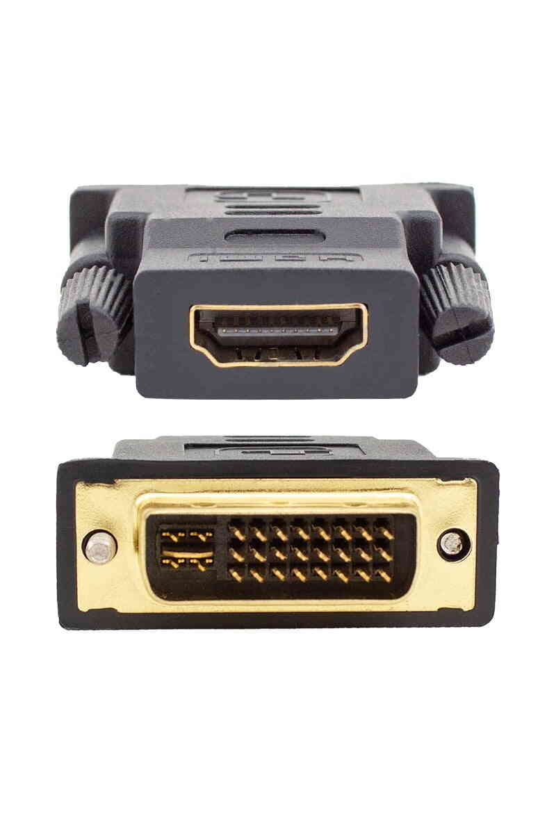 Powermaster HDMI Dişi - DVI Erkek 24+5 Çevirici - Görsel 2