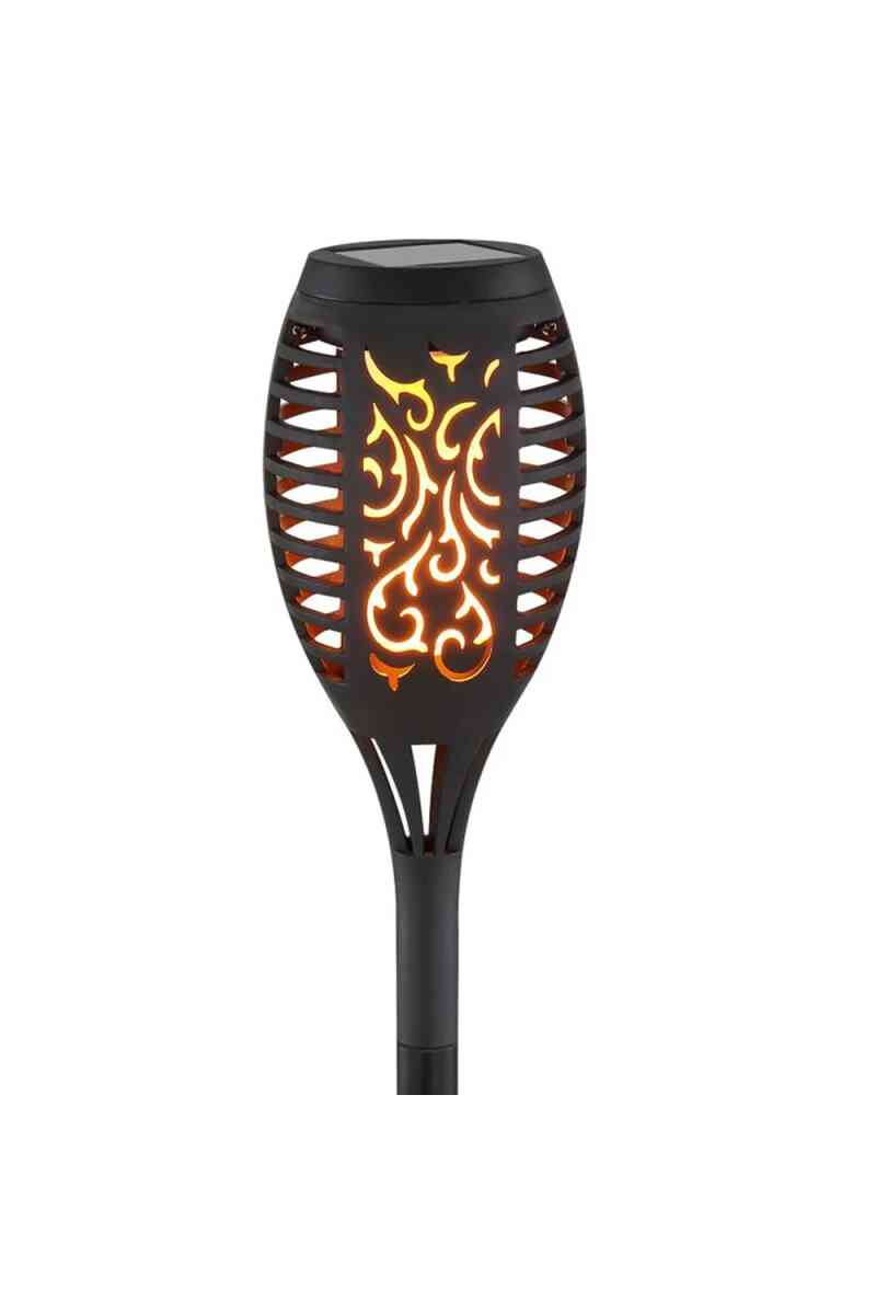 Powermaster PM-15940 Alevli 12 Ledli Tekli Solar Bahçe Aydınlatma - Görsel 1
