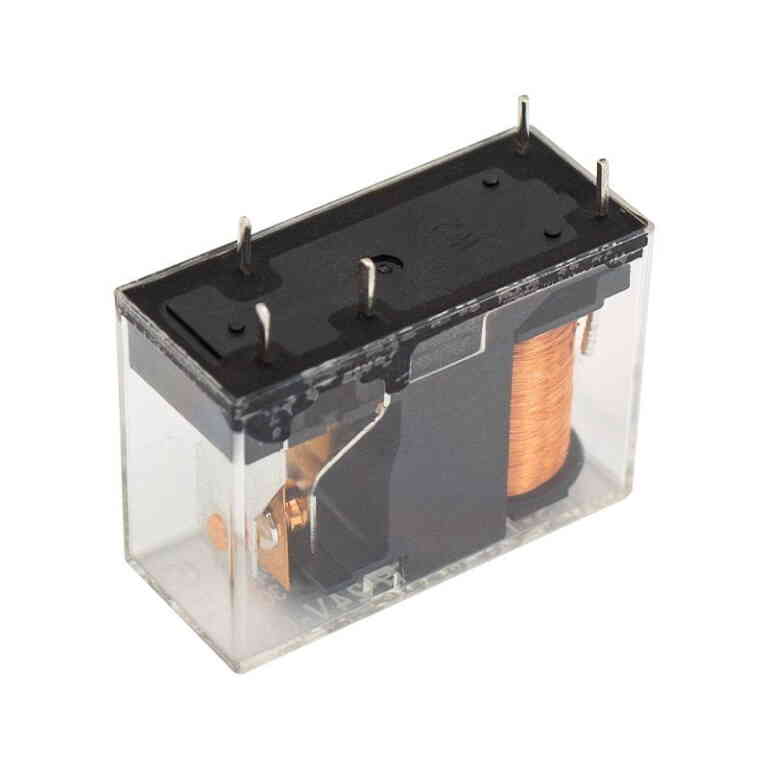 24 Volt Röle Tek Kontak 5 Bacak 10 Amper - Görsel 2