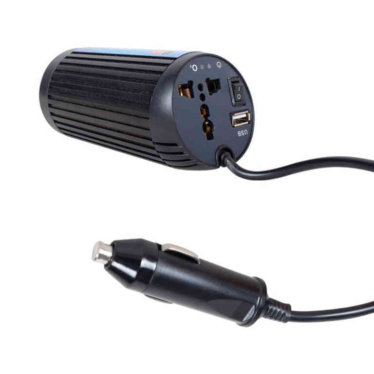 Powermaster 150 Watt DC12V Çakmaktan Power İnverter - Görsel 2