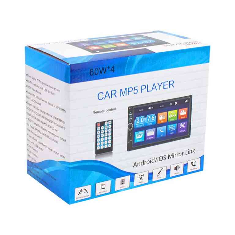 Magicvoice MV-5418 USB/SD/FM/AUX/Bluetooth 7'' Dokunmatik Mekaniksiz Oto Teyp - Görsel 3