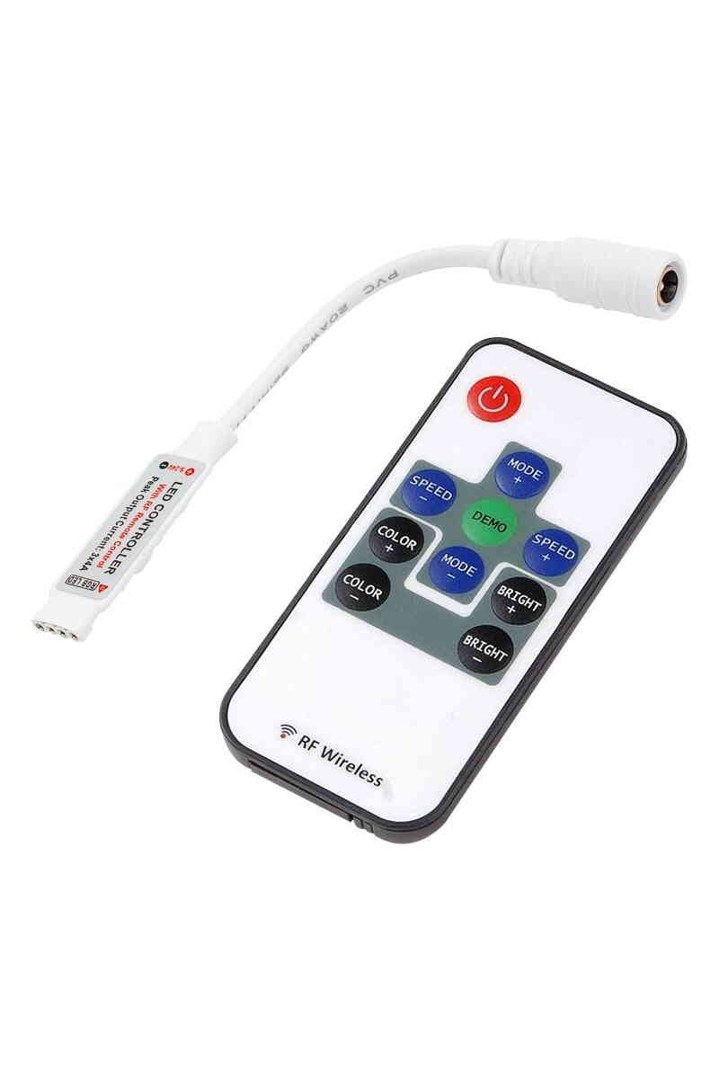 5 Volt - 24 Volt Mini Kumandalı Rgb Kontrol Devresi - Görsel 1