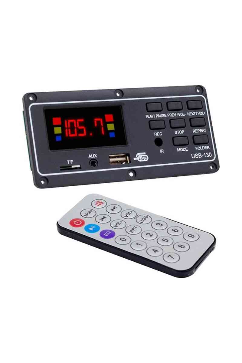 Magicvoice MV-15949 USB-SD-AUX-Bluetooth Mikrofonlu Kumandalı Ekranlı Oto Teyp Çevirici Dijital Player Board - Görsel 1