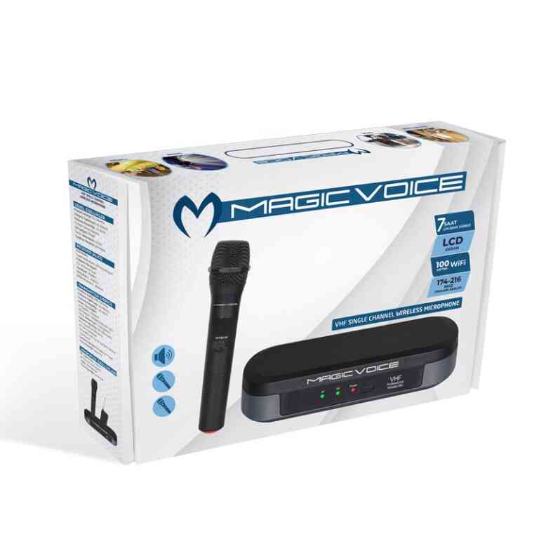 Magicvoice MV-3811 VHF El Tipi Telsiz Mikrofon - Görsel 3