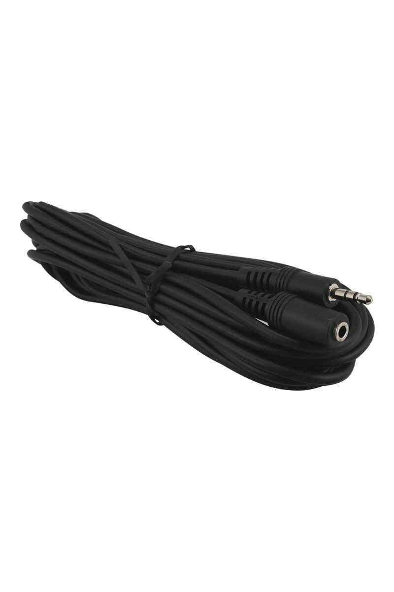 3.5 Mm Stereo Erkek/Dişi 5 Metre Uzatma Kablo - Görsel 1