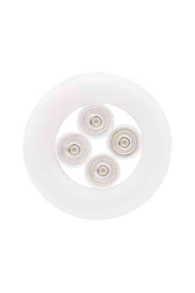 Powermaster Beyaz E27 Duy 48 Watt 4'lü Ufo Led Lamba KK-902
