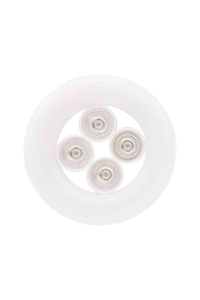 Powermaster Beyaz E27 Duy 48 Watt 4'lü Ufo Led Lamba KK-902 - Görsel 1