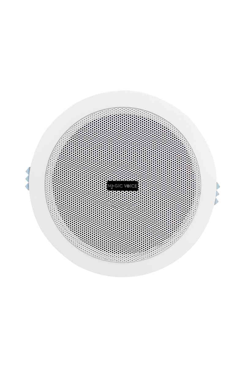 Magicvoice 5'' 13 Cm 8 Ohm 6 W Beyaz Alçıpan Trafosuz Hoparlör MV-6724 - Görsel 2