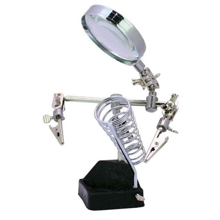 Powermaster PM-7194 3 Konumlu Büyüteç Havya Standı