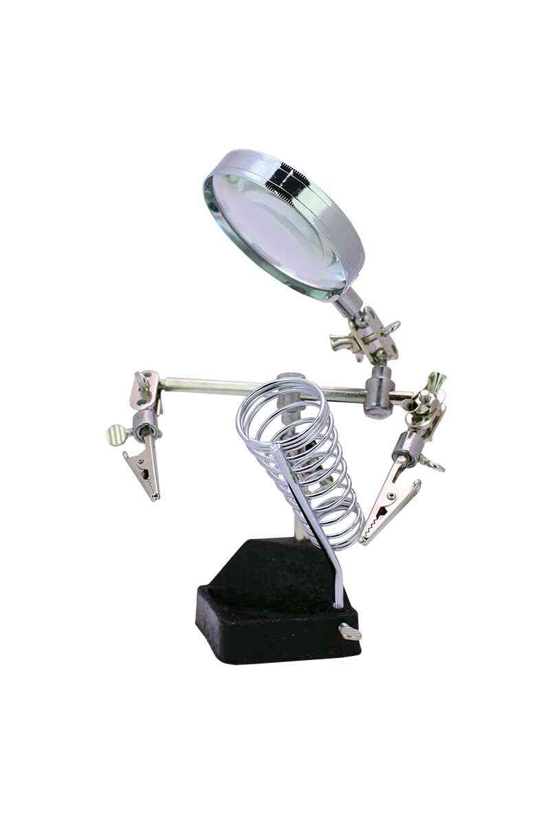 Powermaster PM-7194 3 Konumlu Büyüteç Havya Standı - Görsel 1