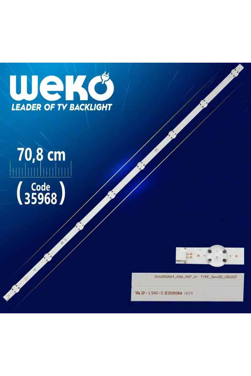 SVV650A64_A96_A97_A- TYPE_REV00_180207 70.8 Cm 8 Ledli Tv Led Bar - Görsel 1