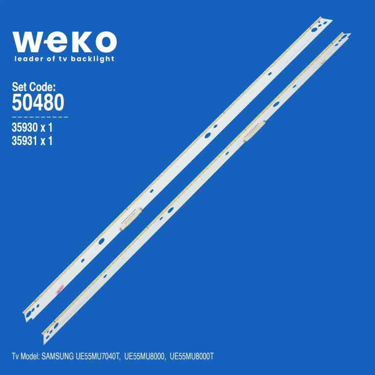Samsung UE55MU7040T 55'' inç 2 Adet Tv Led Bar