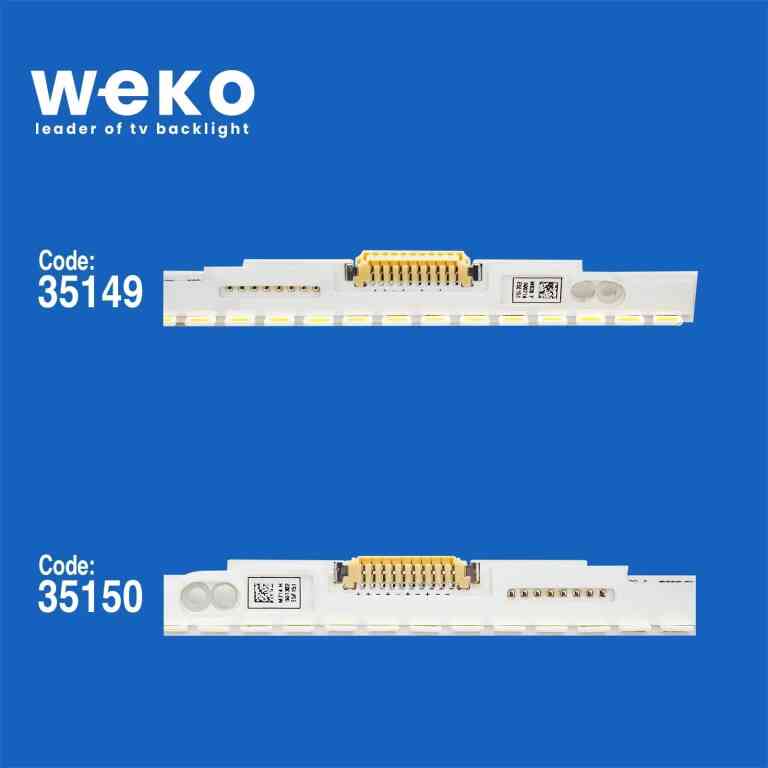 Samsung UE55ES8000 55'' inç 2 Adet Tv Led Bar - Görsel 2