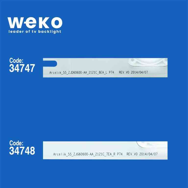 Arçelik A55 LW 9486 55'' inç 16 Adet Tv Led Bar - Görsel 2