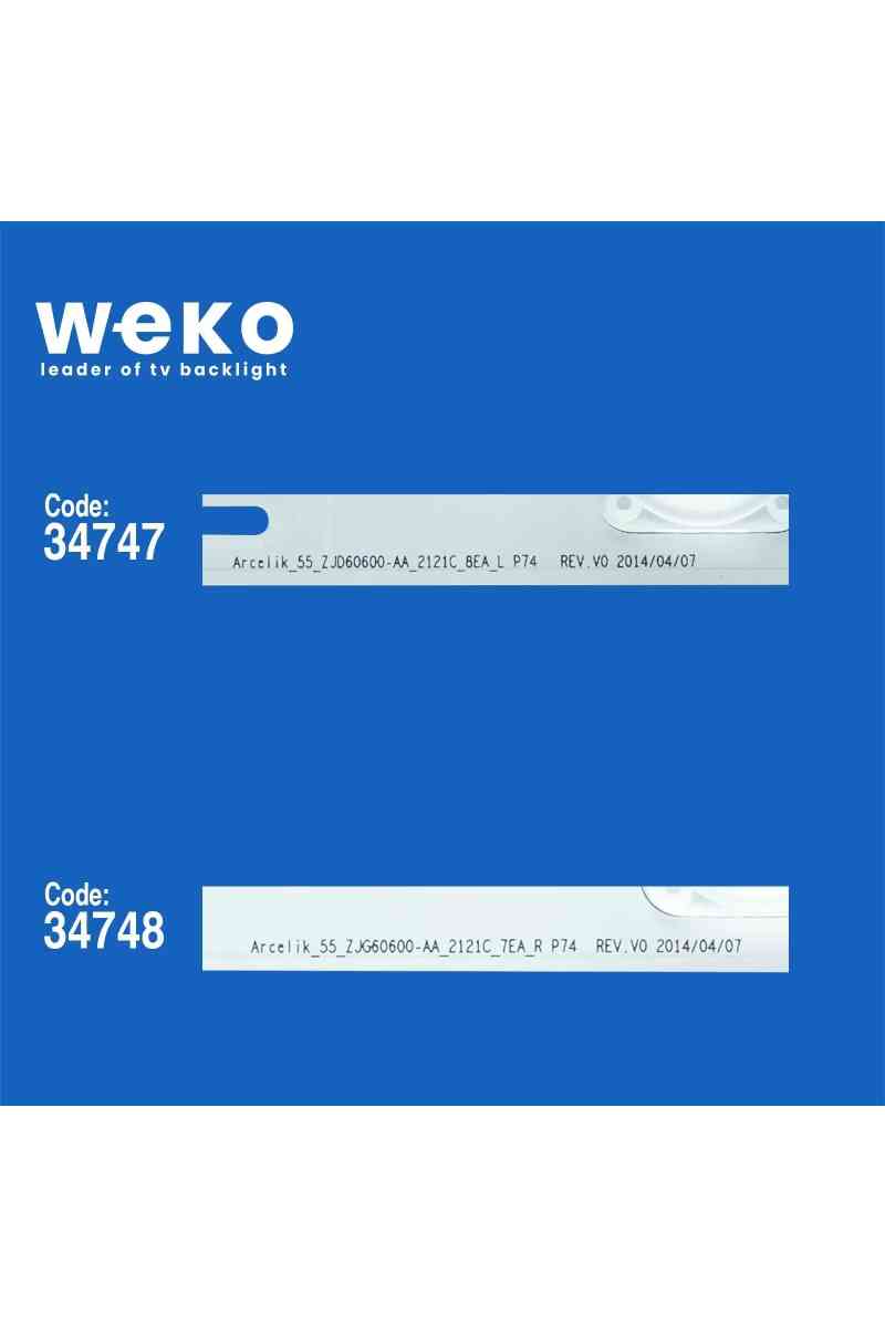 Arçelik A55 LW 9486 55'' inç 16 Adet Tv Led Bar - Görsel 2