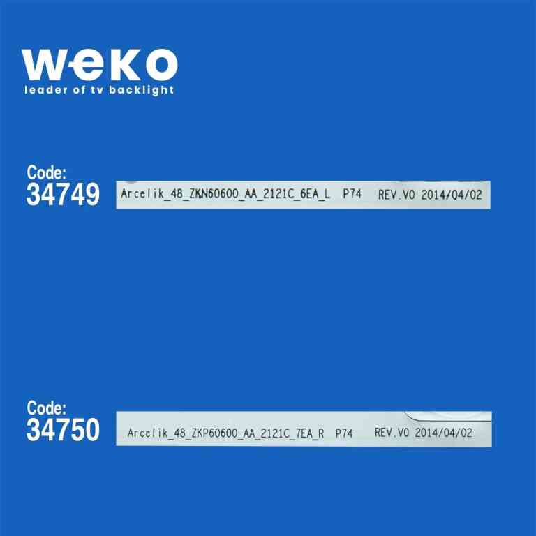 Arçelik B48 LW 9486 48'' inç 14 Adet Tv Led Bar - Görsel 2