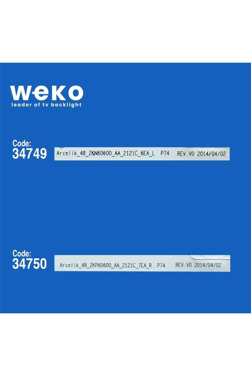 Arçelik B48 LW 9486 48'' inç 14 Adet Tv Led Bar - Görsel 2