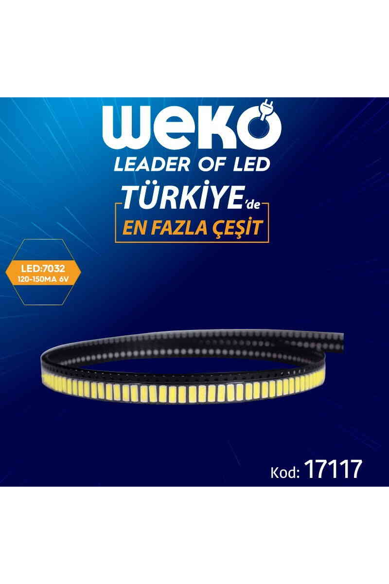 7032 120-150 MA 6V Tv Led Bar - Görsel 1