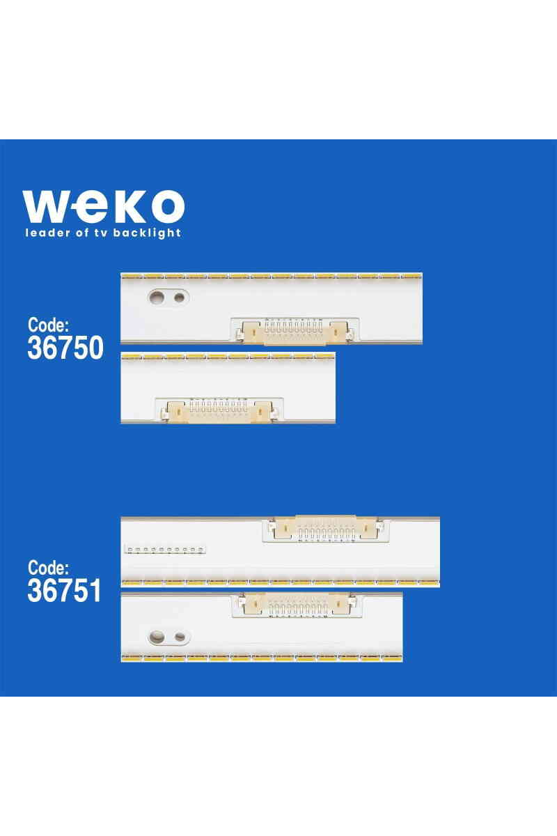 Samsung UN55HU8550FXZA 55'' inç 2 Adet Tv Led Bar - Görsel 3