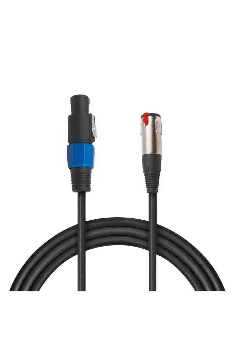 Powermaster LD384 Specon Erkek - Canon Dişi Çevirici 1 Metre Kablo - Görsel 1