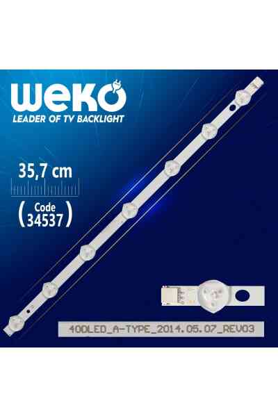 40DLED_A-TYPE_2014.05.07_REV03 - 35.7 Cm 7 Ledli - WK-82 Led Tv Bar