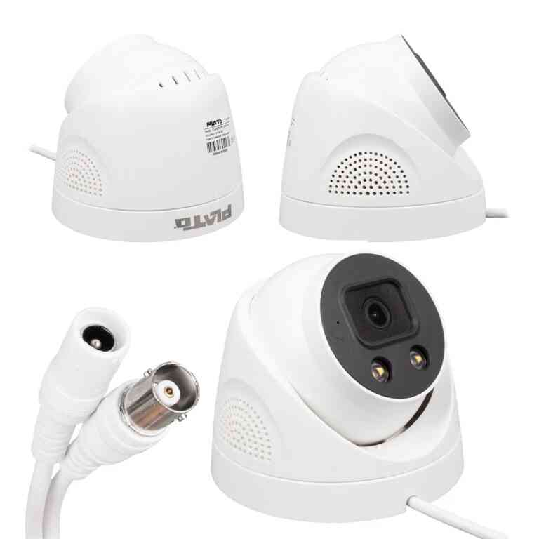 Plato PL-25273 2 MP Color Vu 3.6 Mm 2 Atom Led Plastik Kasa AHD Dome Kamera - Görsel 2