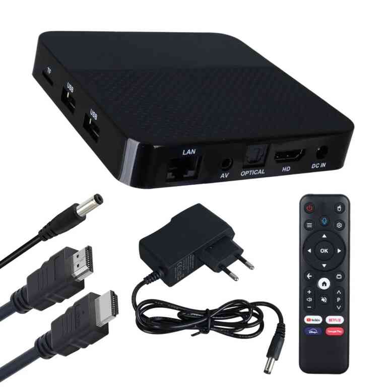 Magbox Magroid H616 4 GB Ram 64 GB Rom 4K Ultra HD Android Box (Android 12) - Görsel 3