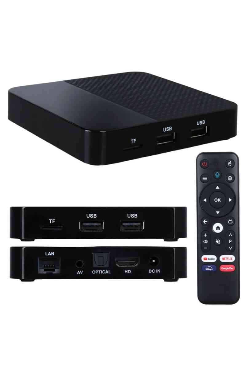 Magbox Magroid H616 4 GB Ram 64 GB Rom 4K Ultra HD Android Box (Android 12) - Görsel 1