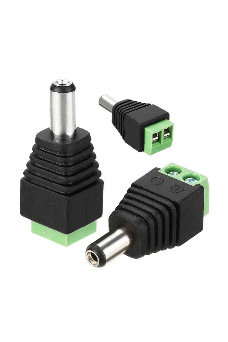 Powermaster 5.5x2.1 Mm Power Erkek Konnektör - Görsel 1