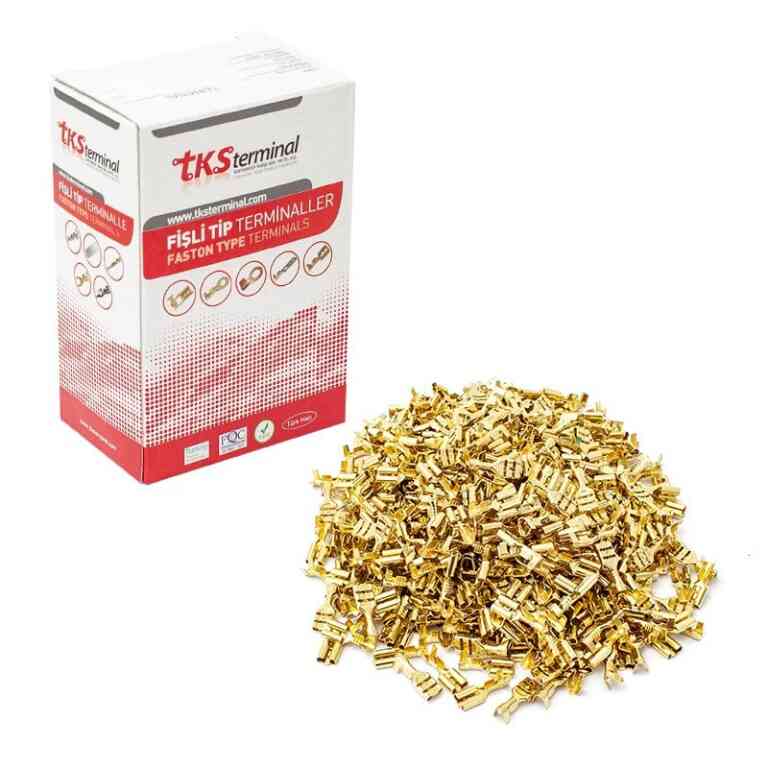 PowerMaster TKS-1D 6.3 Dişi Terminal Kablo Pabuç (300'lü Paket) - Görsel 2