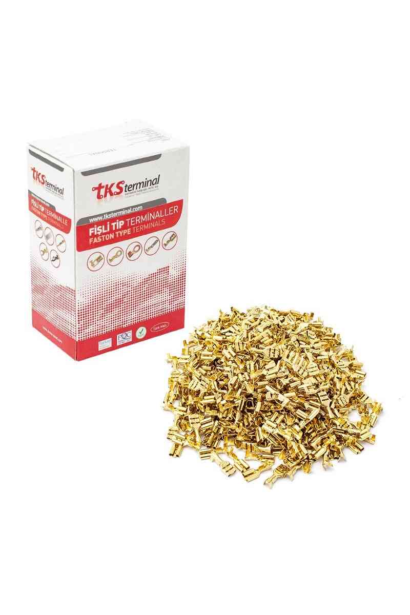 PowerMaster TKS-1D 6.3 Dişi Terminal Kablo Pabuç (300'lü Paket) - Görsel 2