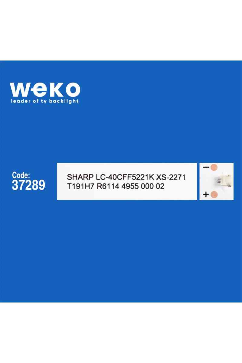 Sharp LC-40CFF5221K 40'' 4 Adet Tv Led Bar - Görsel 2