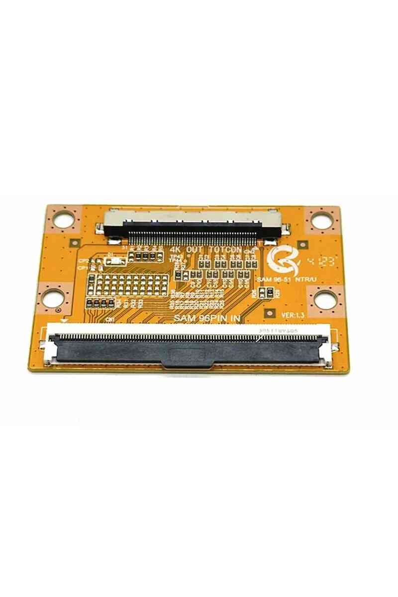 WEKO 96 PIN- 51 PIN SAMSUNG UN NU RU T-CON FLEXI ÇEVİRİCİ BOARD 96PIN-51PIN V1,3 - Görsel 1
