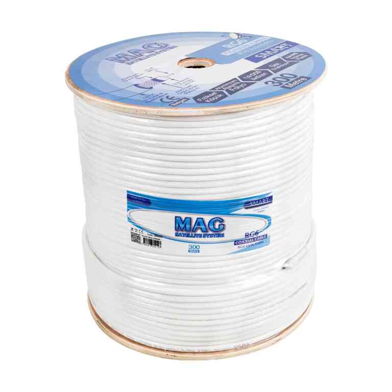 Mag Smart RG6-U4 Anten Kablosu 64 Tel 300 Metre - Görsel 2
