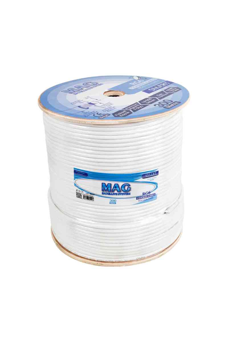 Mag Smart RG6-U4 Anten Kablosu 64 Tel 300 Metre - Görsel 2