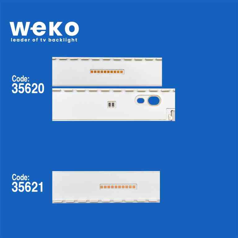 Samsung UE49KU6502 49'' inç 2 Adet Tv Led Bar - Görsel 2