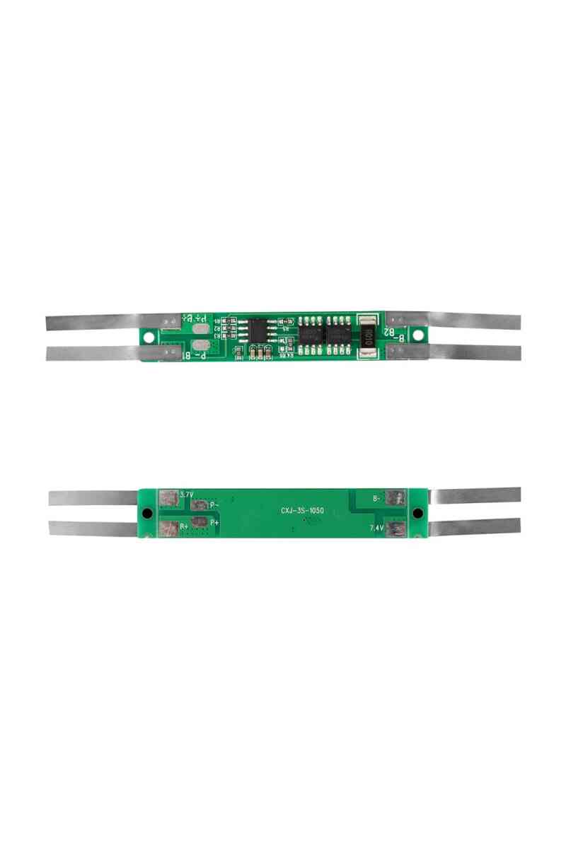 3S 11.1 Volt 5 Amper 18650 Şarj Koruma Kartı - Görsel 1