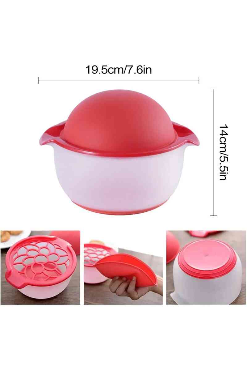 Sunup SN-24893 Çok Fonksiyonlu Sebze Meyve Soyma Kasesi - Görsel 4