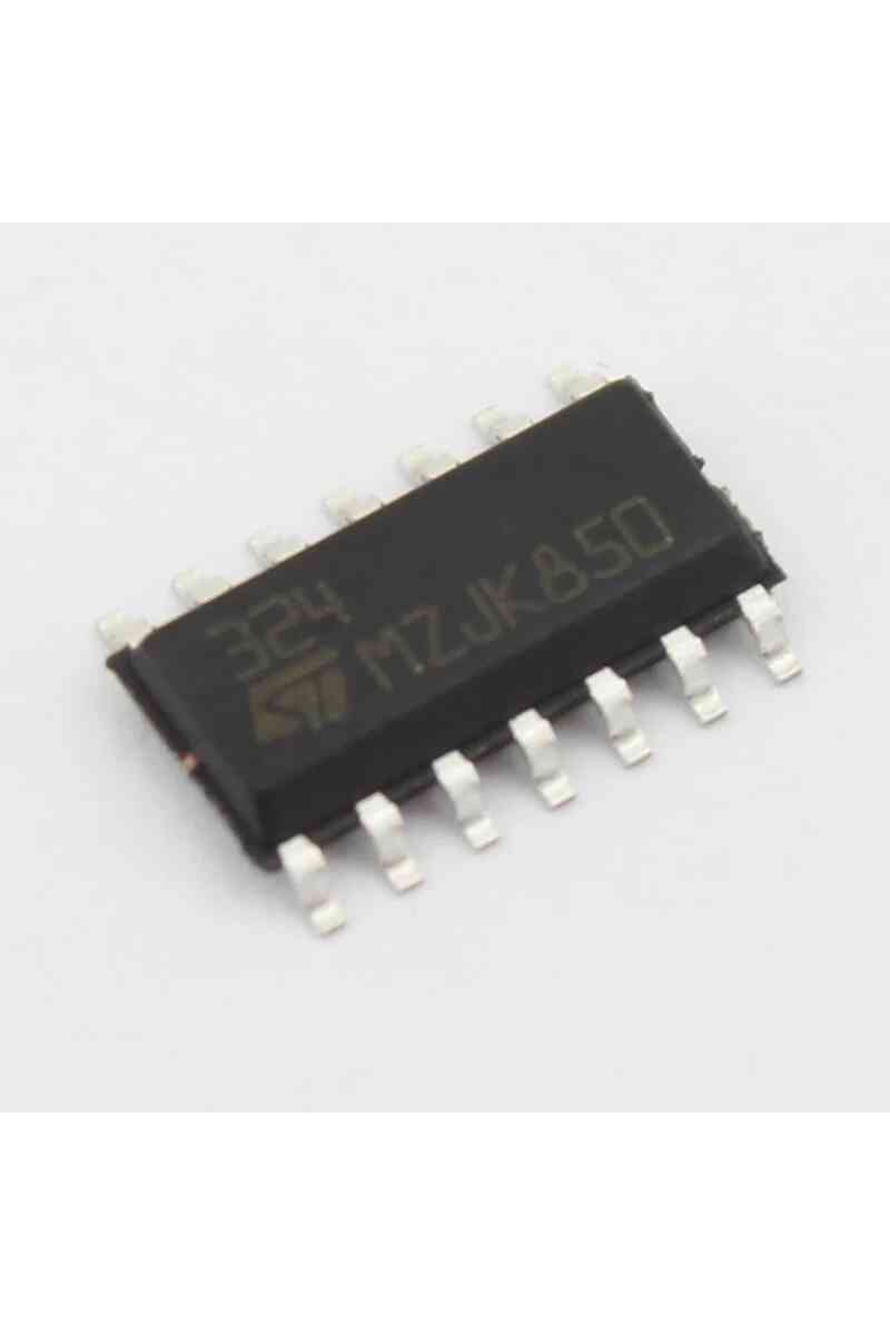 LM 324 SOIC-14 SMD Entegre Devre - Görsel 1