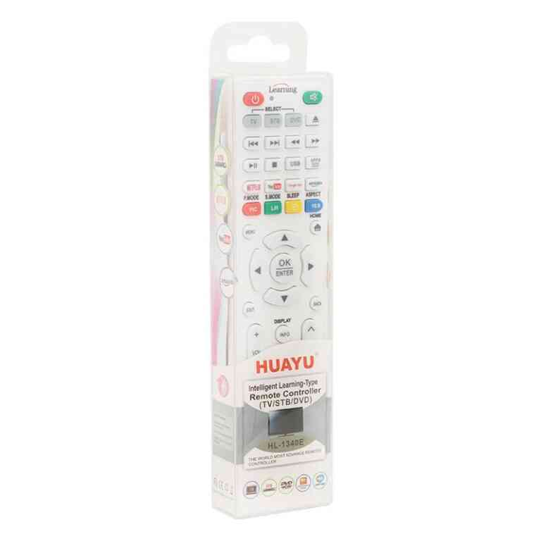 Huayu HL-1340E TV-LCD-Uydu-DVD Öğrenebilen Netflix-Youtube-Amazon Tuşlu Akıllı Kumanda - Görsel 2