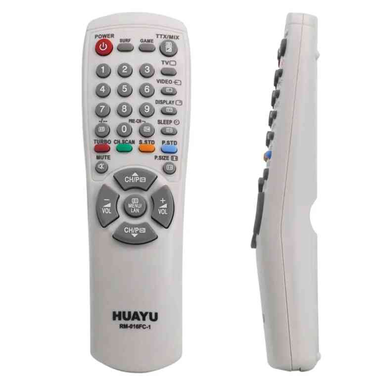 Huayu RM-016FC-1 Samsung 00104H-00104K-00104N-00104M-10095U-10107N Lcd Led Tv Kumanda - Görsel 2