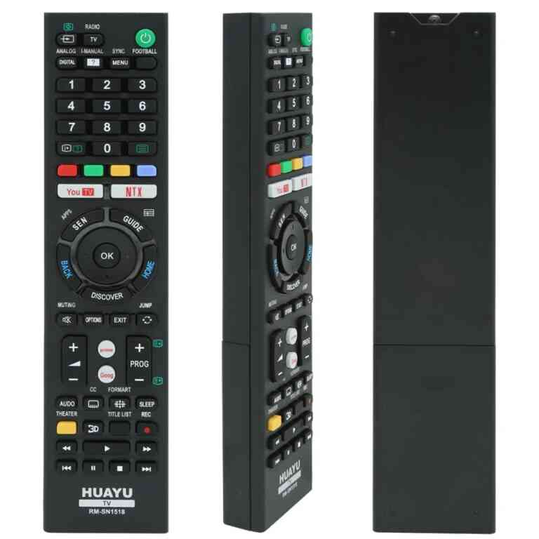 Huayu RM-SN1518 Sony Netflix- Youtube Tuşlu Universal Lcd-Led Tv Kumanda - Görsel 3