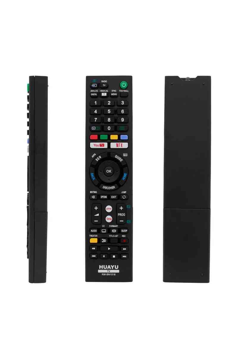 Huayu RM-SN1518 Sony Netflix- Youtube Tuşlu Universal Lcd-Led Tv Kumanda - Görsel 1