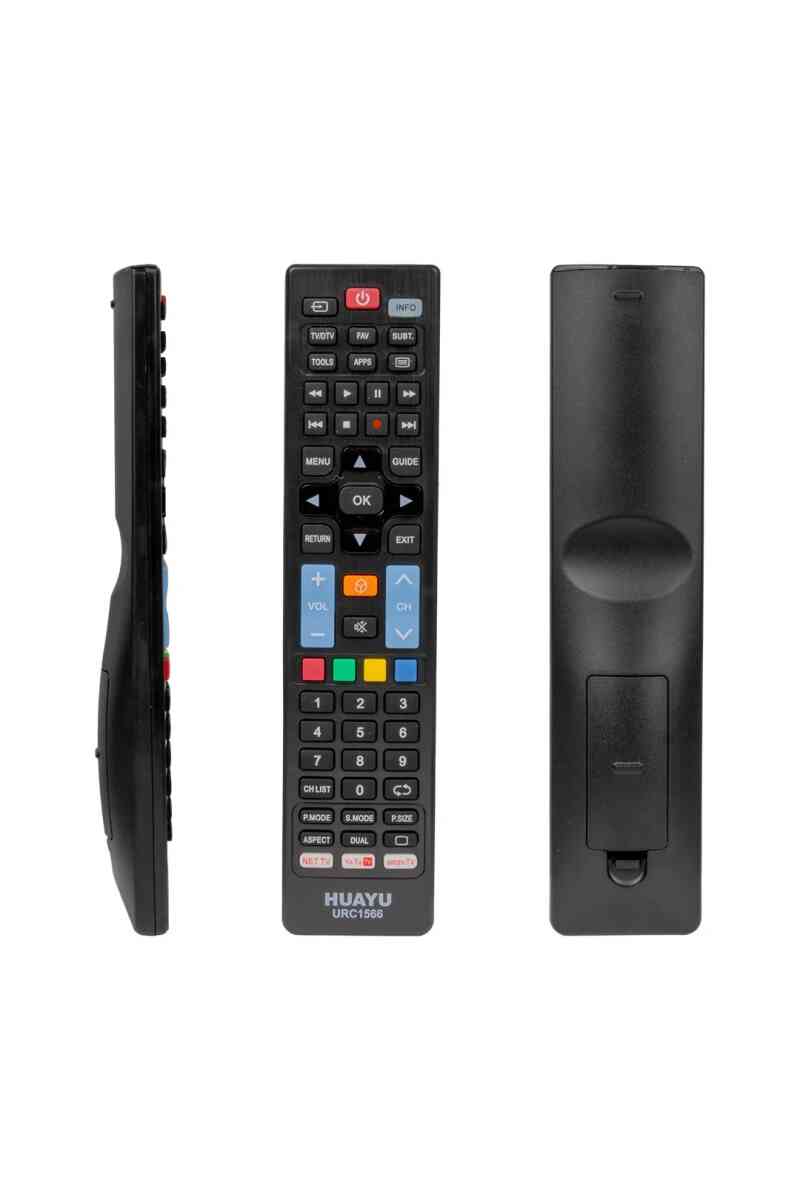 Huayu URC1566 5in1 Panasonic-Samsung-Philips-Sony-LG Universal LCD-LED TV Kumanda - Görsel 1